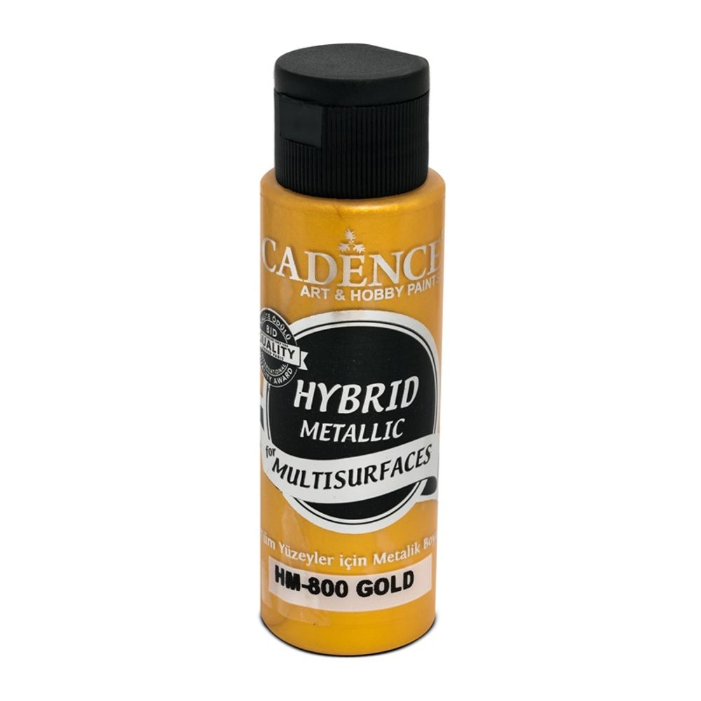 Levně Cadence Metalická barva Cadence Hybrid Metalic, 70 ml - VYBERTE ODSTÍN - Metalická barva Cadence Hybrid Metalic, 70 ml - gold, zlatá