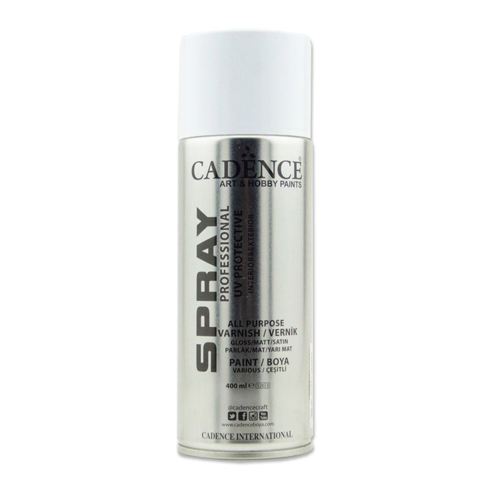 Cadence Dokončovací lak ve spreji Cadence, 400 ml - VYBERTE VZHLED - Dokončovací lak ve spreji Cadence, 400 ml - lesklý
