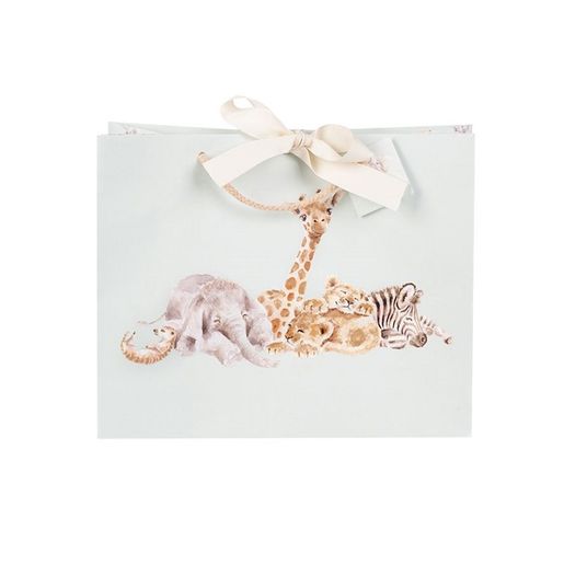 Dárková taška Wrendale Designs "Little Savannah" - Africká zvířátka