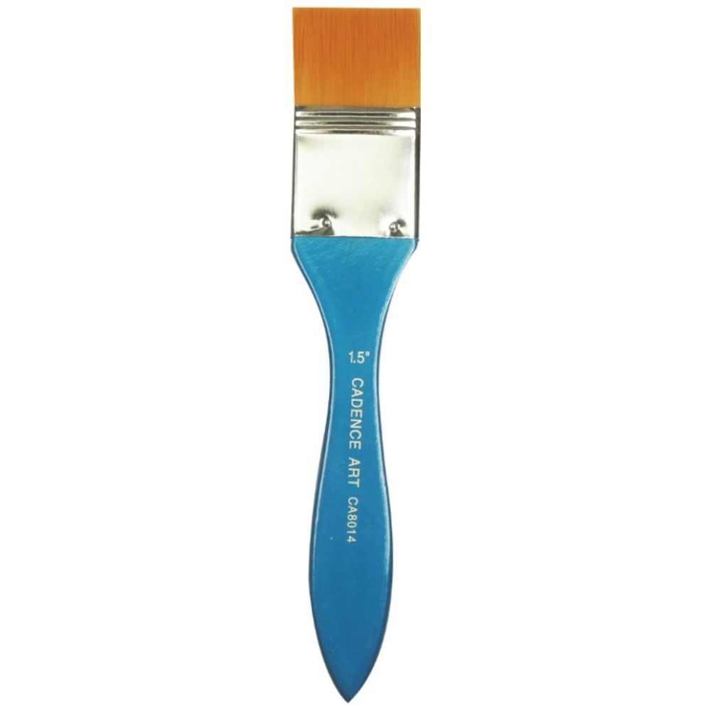 Levně Cadence Široký štětec Cadence 8014 Basecoating Brush - VYBERTE VELIKOST - Široký štětec Cadence 8014 Basecoating Brush - vel. 1,5"