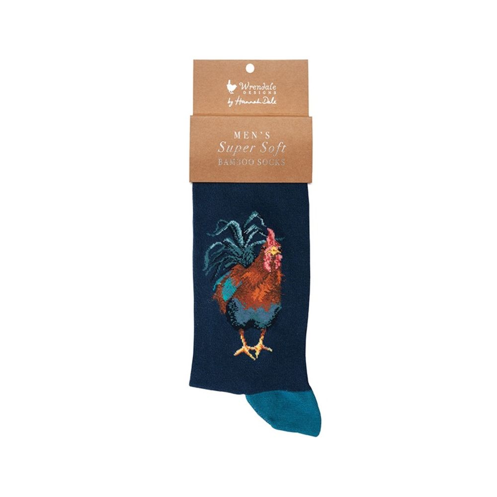 Wrendale Designs Pánské ponožky Wrendale Designs "Colours of the Rainbow" - Kohout