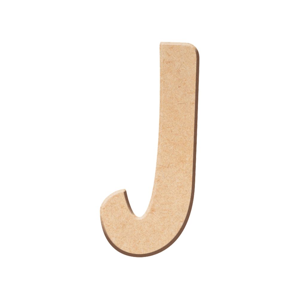 Aladine Dřevěná písmena Aladine k dekoraci, 15 cm - VYBERTE PÍSMENO - Dřevěné písmeno Aladine k dekoraci, 15 cm - J