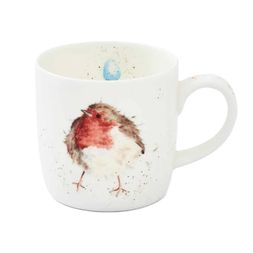 Porcelánový hrnek Wrendale Designs "Garden Friend", 0,31 l - Červenka