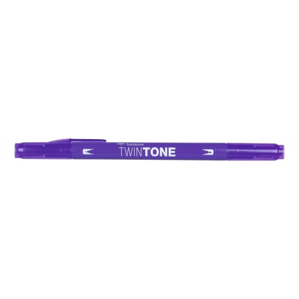 Tombow Oboustranný fix Tombow TwinTone - VYBERTE ODSTÍN - Oboustranný fix Tombow TwinTone - vínový fialový