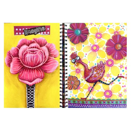 Blok s papírovými výseky Studio Light "26", A4, 70 l. - Extra velké