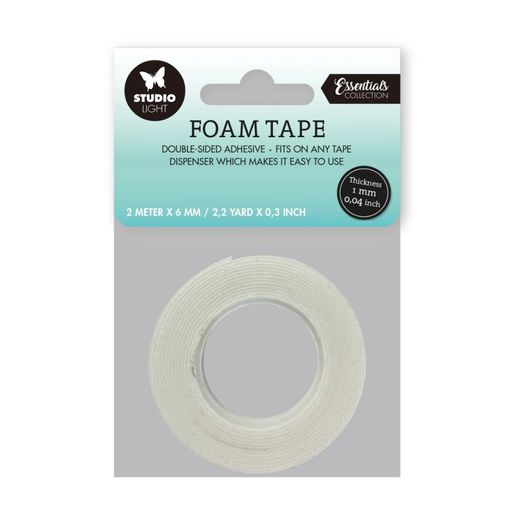 Oboustranná pěnová lepicí páska Studio Light - tloušťka 1 mm