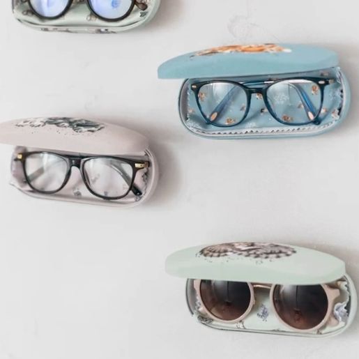 Pouzdro na brýle Wrendale Designs "Growing Old Together" - Pejsci