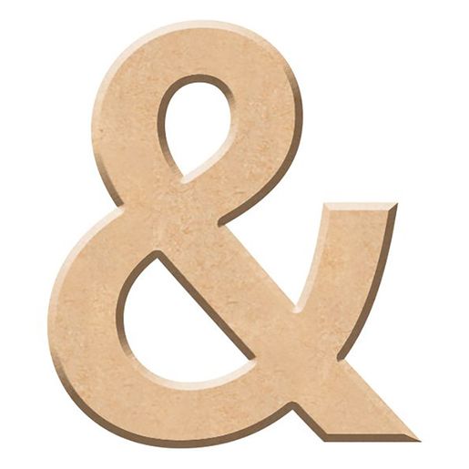 Dřevěné symboly k dekoraci, 5 cm - VYBERTE