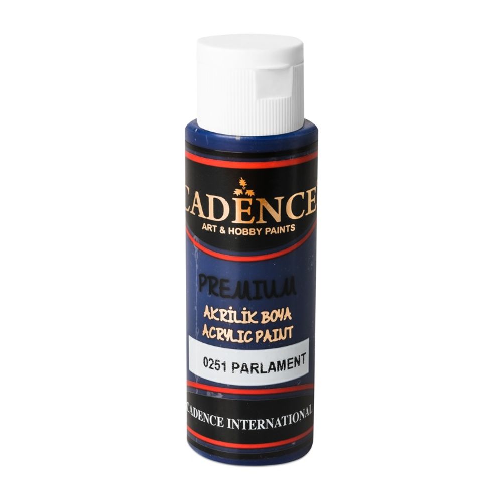 Cadence Akrylová barva Cadence Premium, 70 ml - VYBERTE ODSTÍN - Akrylová barva Cadence Premium, 70 ml - parliament, tm. modrá