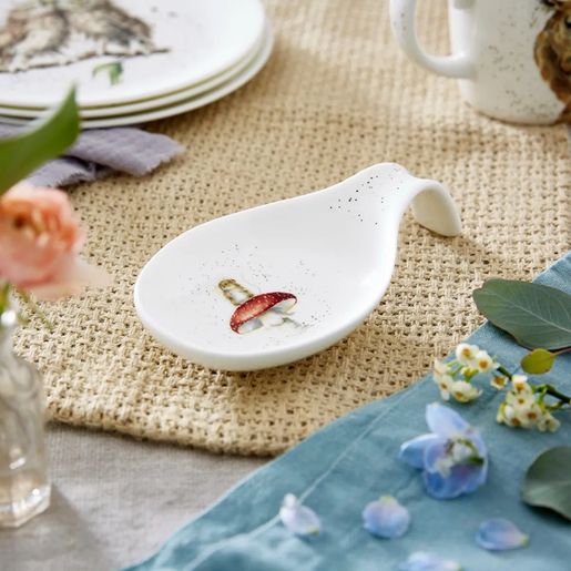 Porcelánová odkládací lžíce na vařečku Wrendale Designs "He