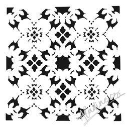 Šablona TCW 12"x12" (30,5x30,5 cm) - Poppy Grid