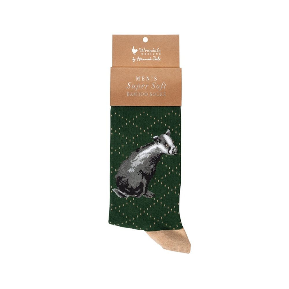 Wrendale Designs Pánské ponožky Wrendale Designs "A Country Gent" - Jezevec