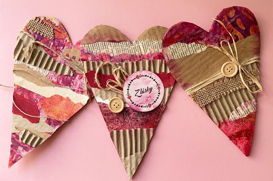 Recyklovan&aacute; srd&iacute;čka