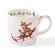 Vánoční porcelánový hrnek Wrendale Designs "Sleigh Ride", 0,31 l - Liška