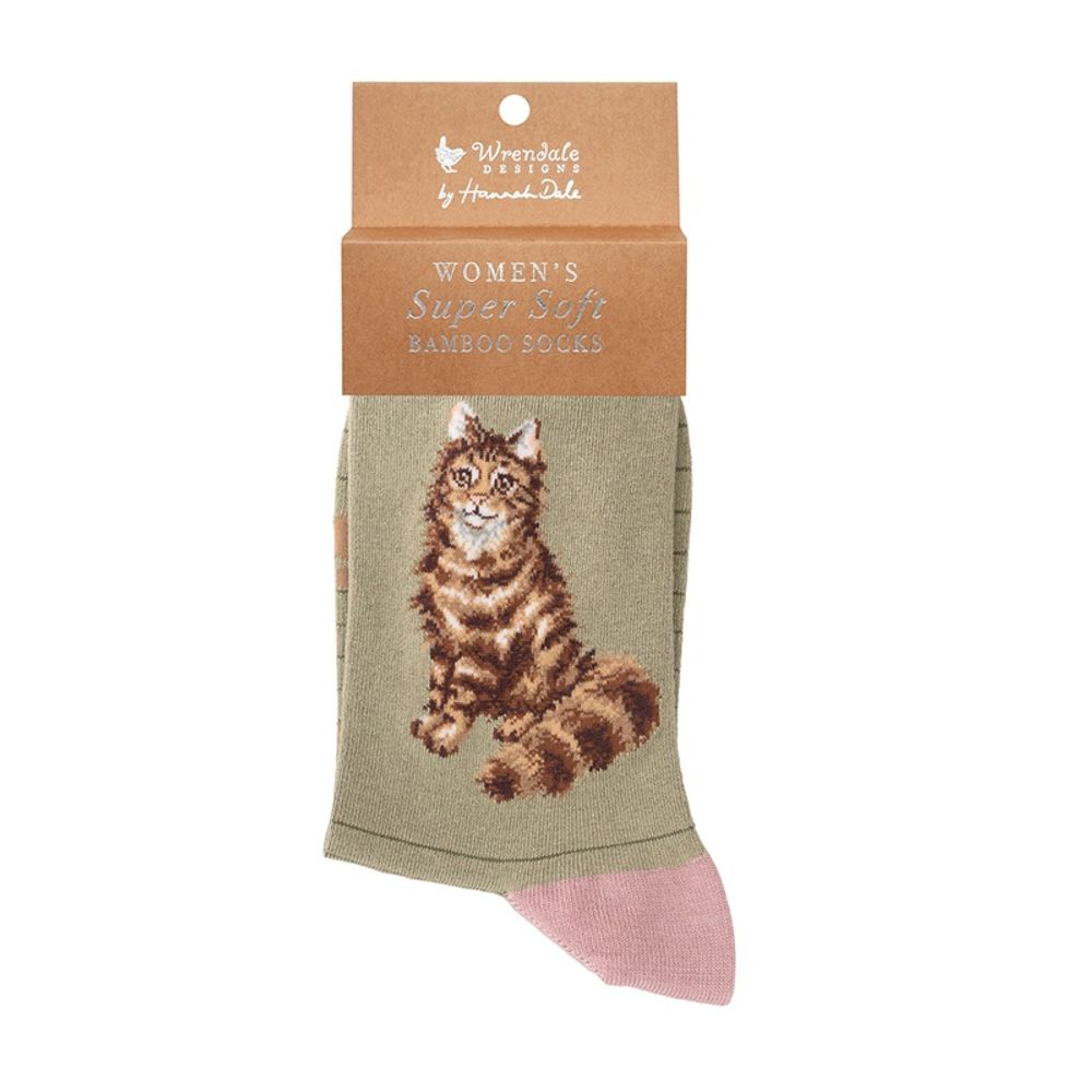 Levně Wrendale Designs Dámské ponožky Wrendale Designs "Feline Fabulous" - Kočka
