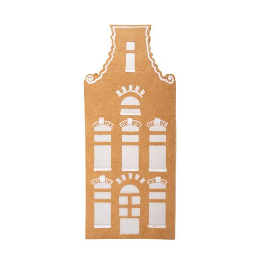 DIY Vánoční domečky Studio Light, 25x18,5 cm, 10 l. - Pošta