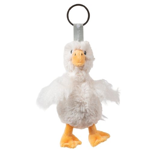 Plyšový přívěsek Wrendale Designs "Goose Pearl" - Husa