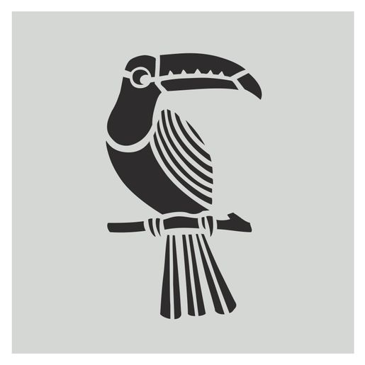 Šablona Aladine, 28x28 cm - Tukan