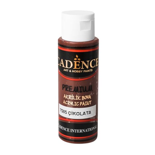 Akrylová barva Cadence Premium, 70 ml - chocolatte, hnědá