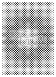 Šablona TCW 5,25"x7,25" (13,3x18,4 cm) - Halftone Vortex