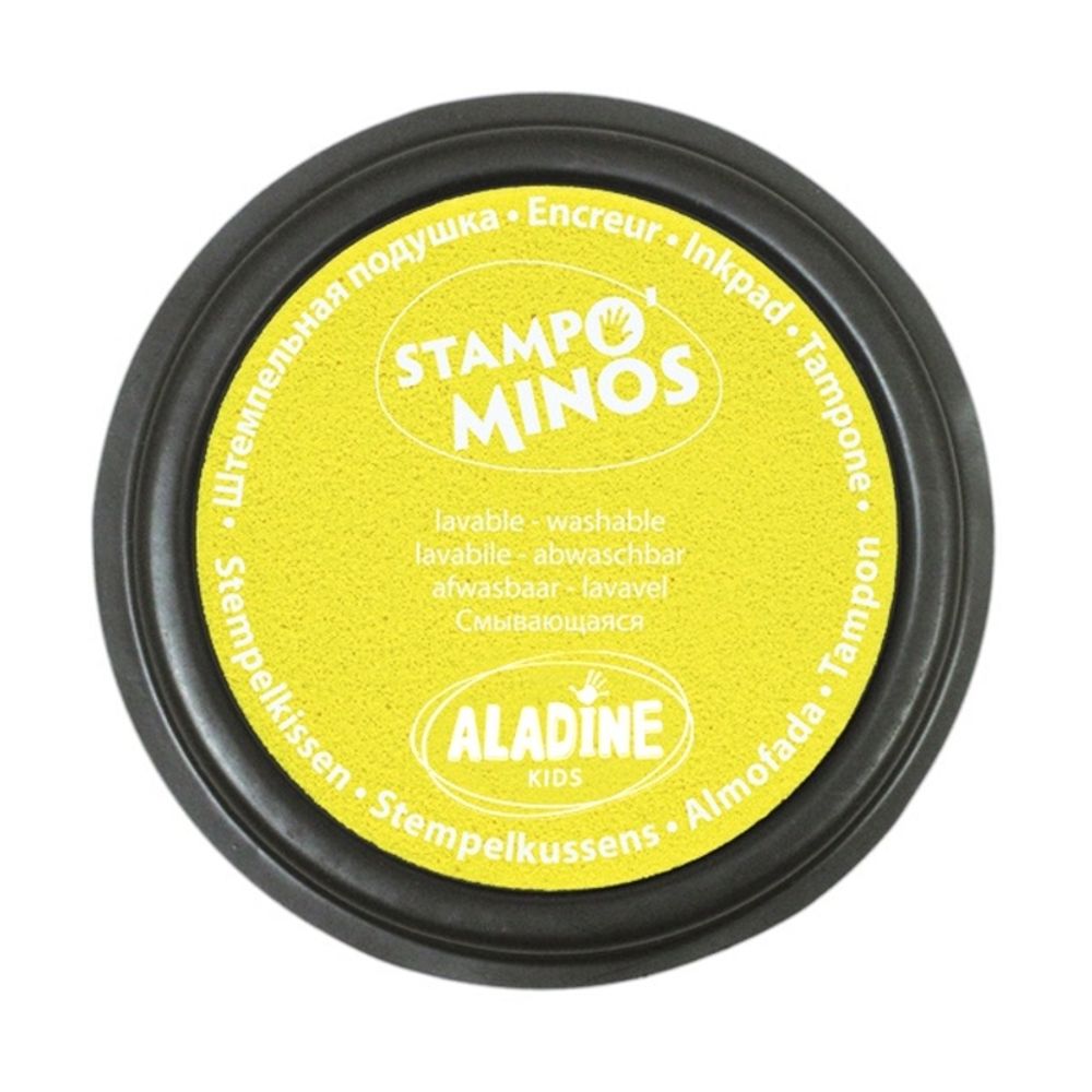 Razítkovací polštářek Aladine Stampo Colors - neon. žlutá Aladine