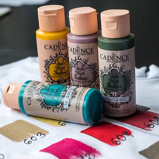 Barva na textil Cadence Style Matt Fabric, 59 ml - VYBERTE ODSTÍN