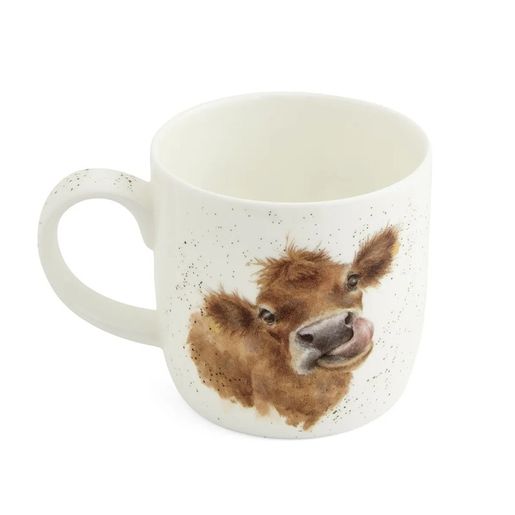 Porcelánový hrnek Wrendale Designs "Mooo", 0,31 l - Kravička