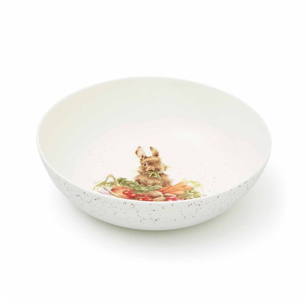 Royal Worcester Porcelánová salátová mísa Wrendale Designs "Grow Your Own" - Králík