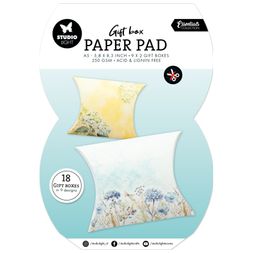 DIY Dárkové krabičky Studio Light, A5, 18 l. - Květy a motýli