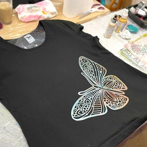 Šablona TCW - Joyous Butterfly - VYBERTE VELIKOST