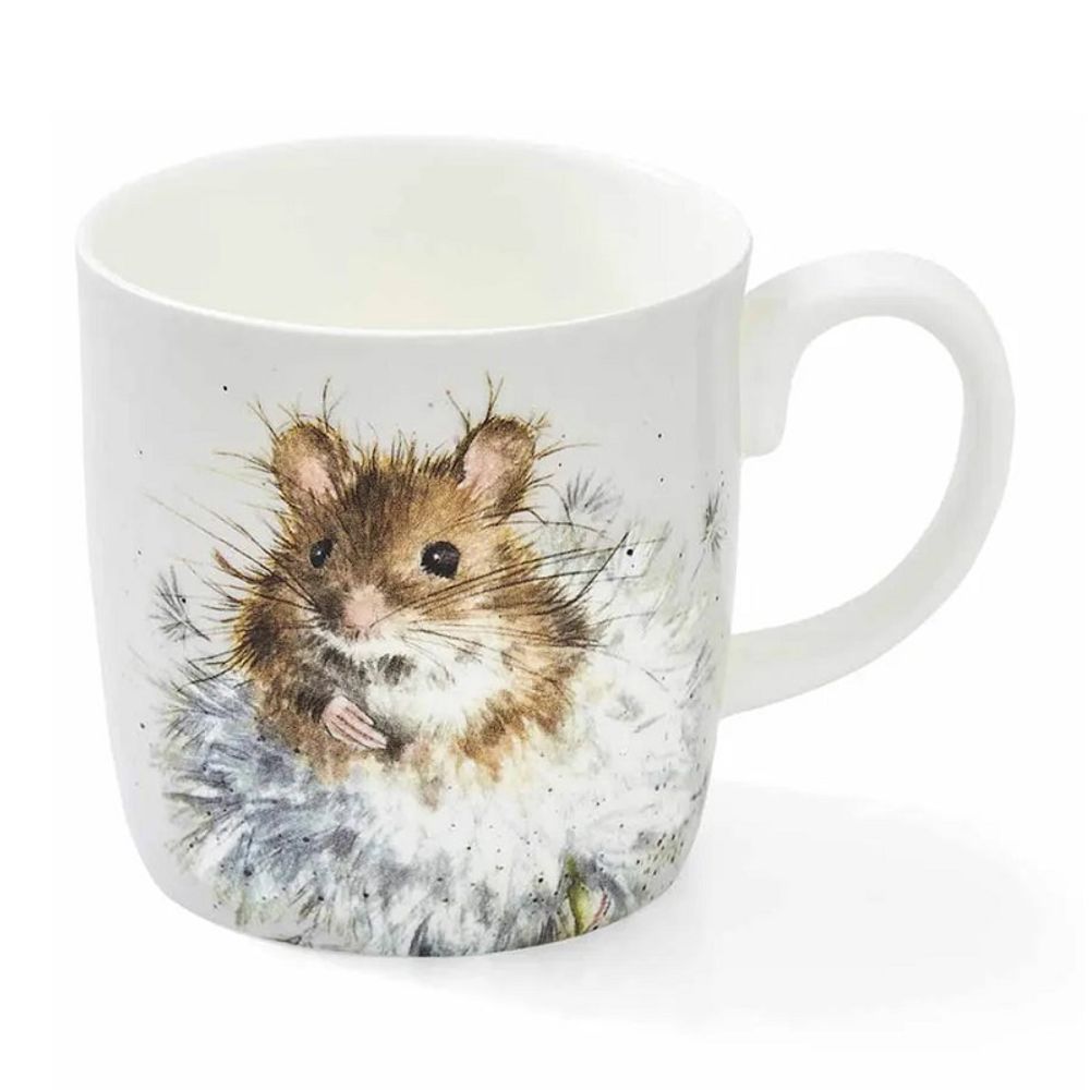 Royal Worcester Porcelánový hrnek Wrendale Designs "Dandelion", 0,4 l - Myška