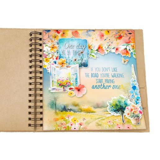 Kreativní blok Studio Light "Summer Meadow", 15x15 cm, 36 l. - Letní louka