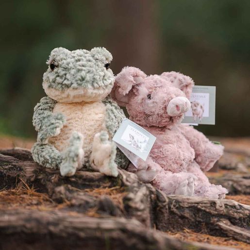 Plyšová hračka Wrendale Designs "Pig Vanessa" - Prasátko, mládě