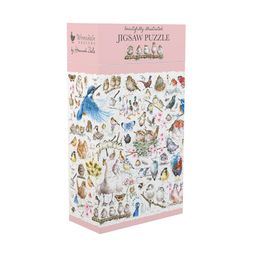 Puzzle Wrendale Designs "Garden Birds", 1000 dílků - Ptáčci