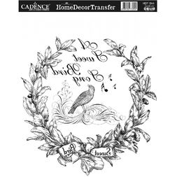 Transferový obrázek Cadence Home Deco - Ptačí písnička