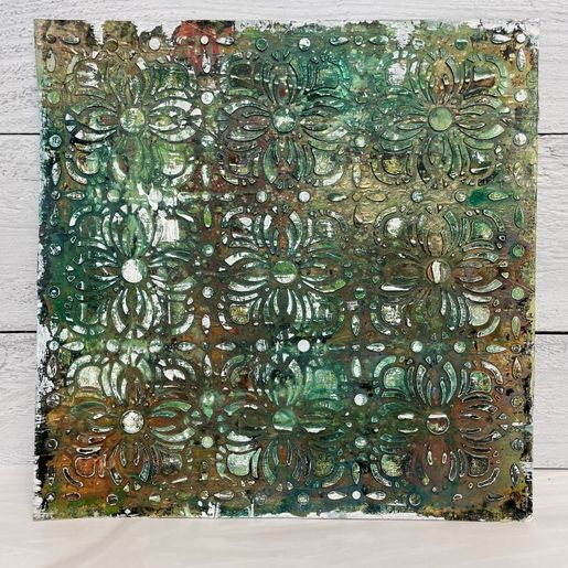 Šablona TCW 12"x12" (30,5x30,5 cm) - Flower Tiles