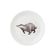 Porcelánový talíř Wrendale Designs - Jezevec
