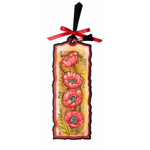 Vyřezávací šablony na přání Studio Light "Grunge", 8 ks - Otrhané