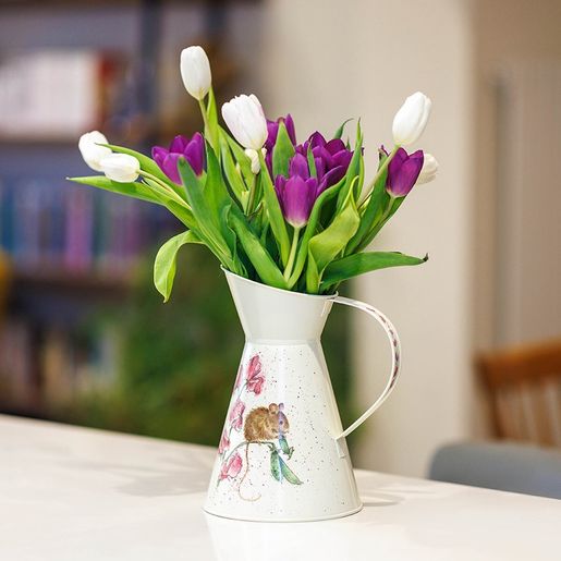 Džbán na květiny Wrendale Designs "The Pea Thief" - Myška