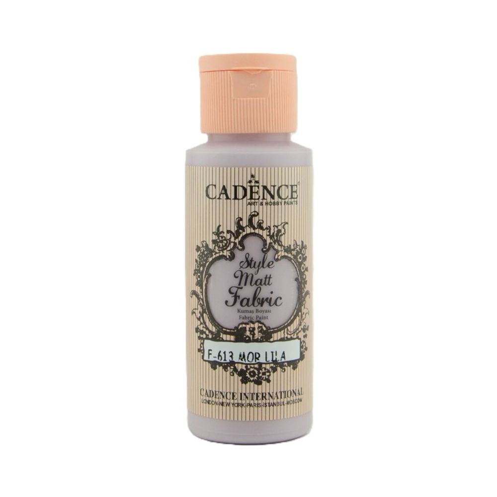 Cadence Barva na textil Cadence Style Matt Fabric, 59 ml - VYBERTE ODSTÍN - Barva na textil Cadence Style Matt Fabric, 59 ml - purple lilac, pastel. fialová