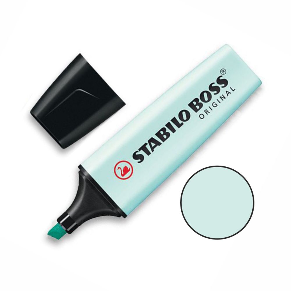 Levně Stabilo Zvýrazňovač Stabilo Boss Original Pastel - VYBERTE ODSTÍN - Zvýrazňovač Stabilo Boss Original Pastel - modrý