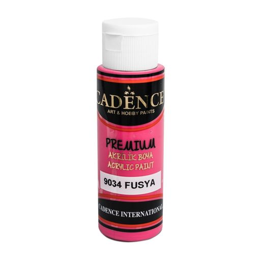 Akrylová barva Cadence Premium, 70 ml - fuchsia, fuchsiová