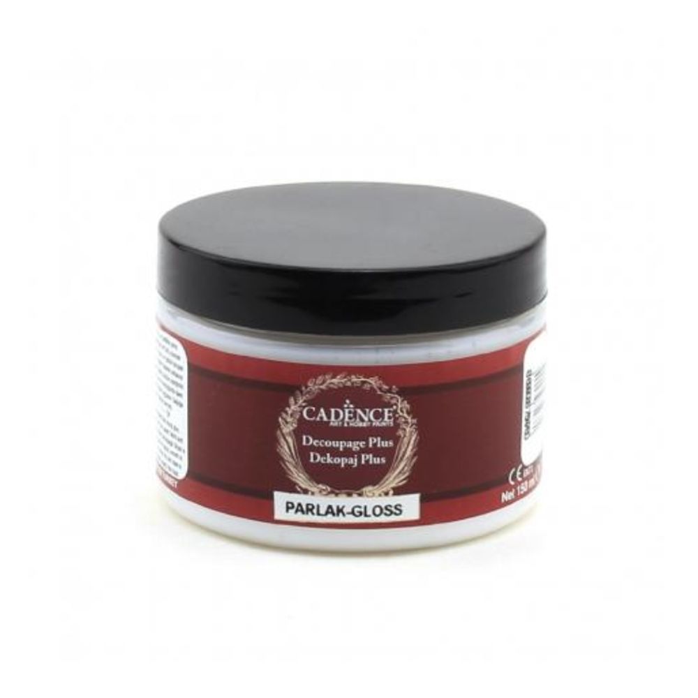 Cadence Lepidlo na rýžový papír Cadence, lesklé - VYBERTE OBJEM - Lepidlo na rýžový papír Cadence Decoupage Plus, 150 ml - lesklé
