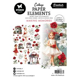 Papírové výseky Studio Light "Making Memories", 35 ks - Družičky