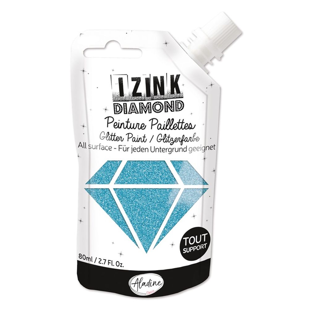 Diamantové barvy sv. modrá 80 ml Aladine