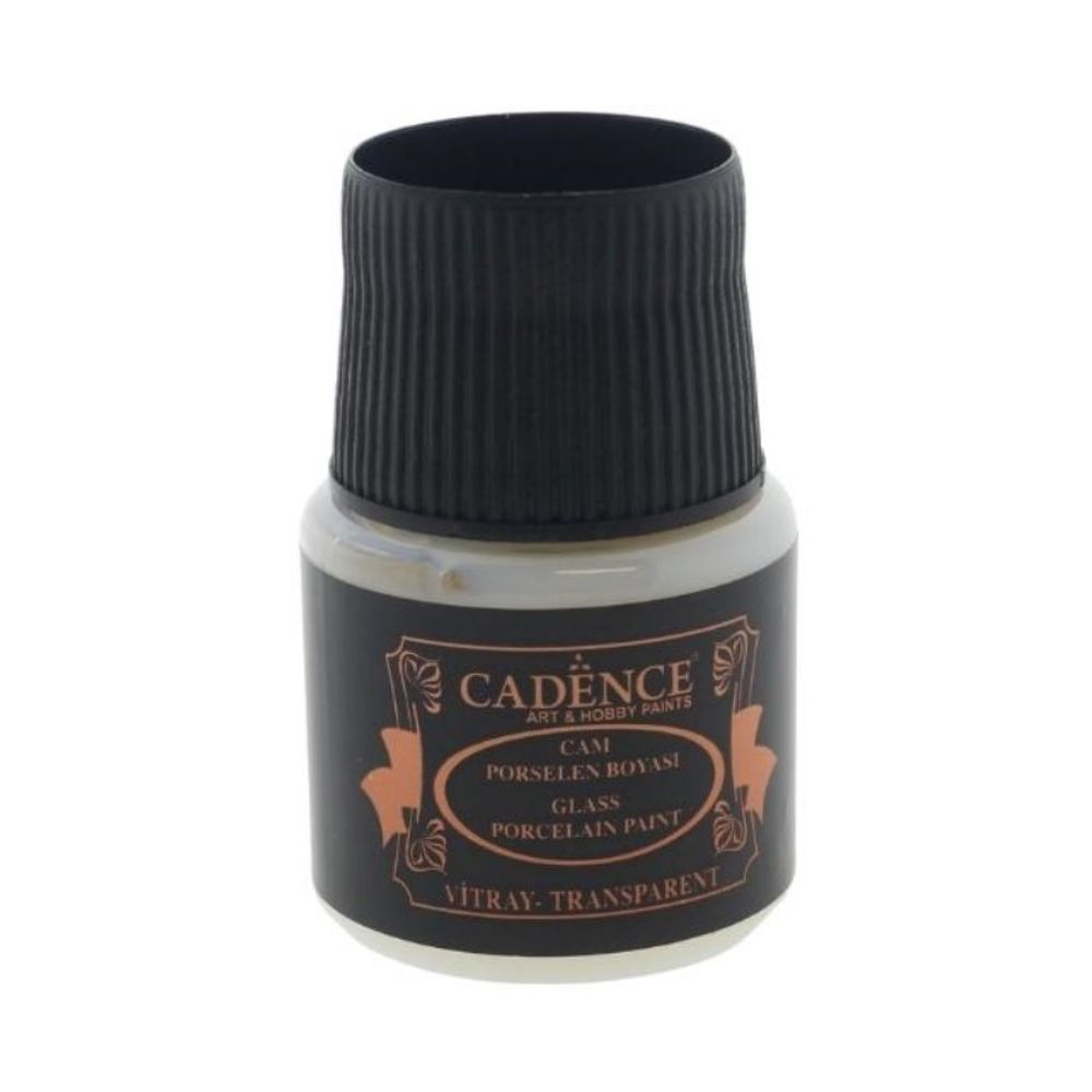 Cadence Vitrážová barva na sklo a porcelán Cadence Vitrail, 45 ml - VYBERTE ODSTÍN - Barva na sklo a porcelán Cadence Vitrail, 45 ml - transparent, průhledná