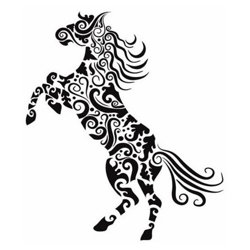 Šablona Cadence, 21x30 cm - Kůň