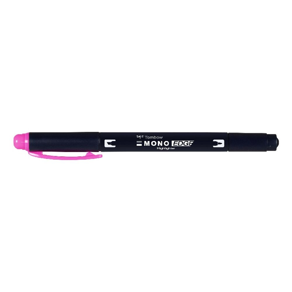 Tombow Oboustranný zvýrazňovač Tombow Mono Edge - VYBERTE ODSTÍN - Oboustranný zvýrazňovač Tombow Mono Edge - růžový
