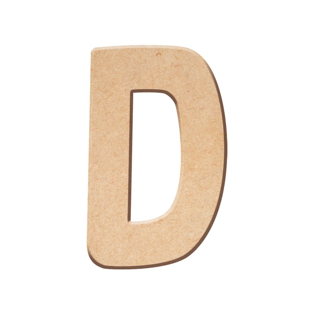 Aladine Dřevěná písmena Aladine k dekoraci, 15 cm - VYBERTE PÍSMENO - Dřevěné písmeno Aladine k dekoraci, 15 cm - D