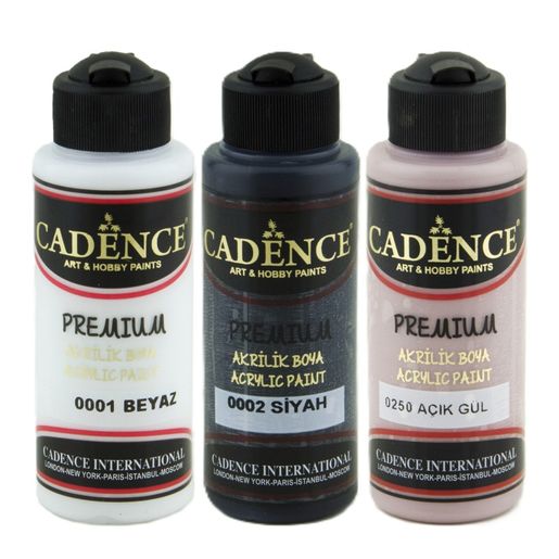Akrylová barva Cadence Premium, 120 ml - VYBERTE ODSTÍN